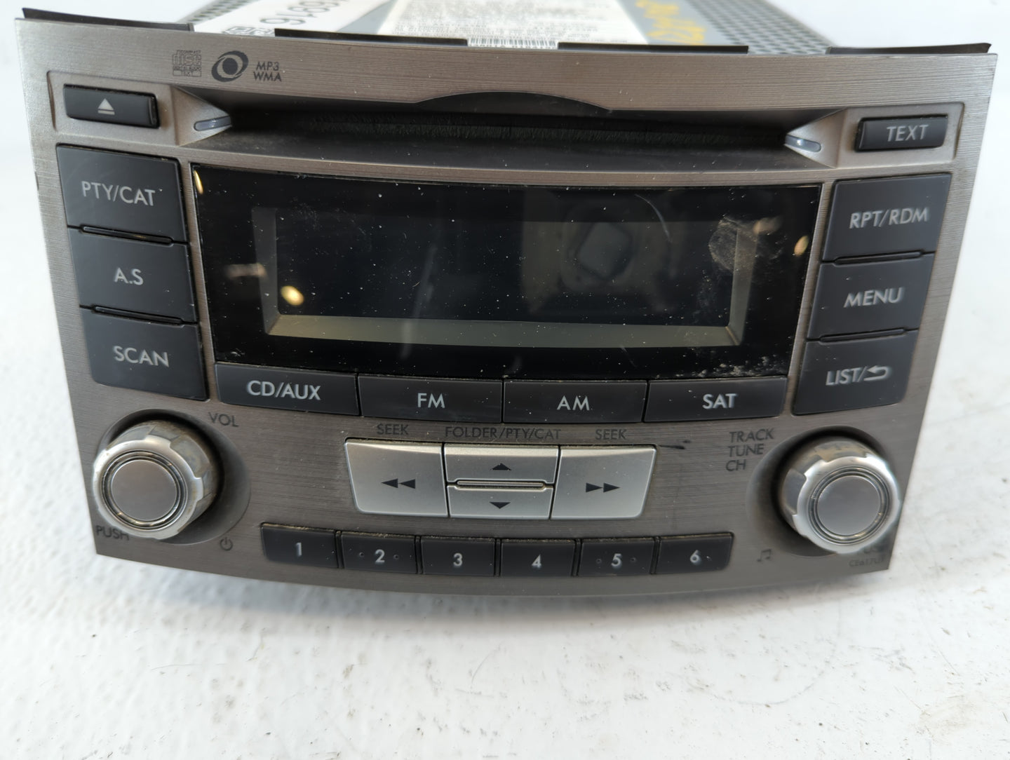 2012-2014 Subaru Legacy Am Fm Cd Player Radio Receiver - Oemusedautoparts1.com