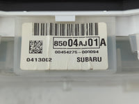 2013-2014 Subaru Legacy Instrument Cluster Speedometer Gauges P/N:0413002 85004AJ01A Fits Fits 2013 2014 OEM Used Auto Parts