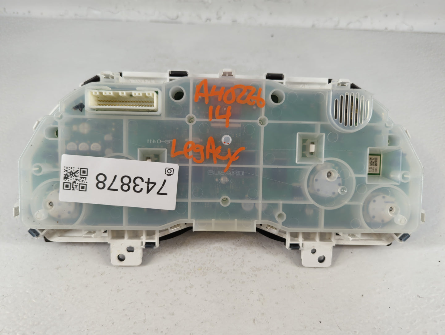 2013-2014 Subaru Legacy Instrument Cluster Speedometer Gauges P/N:85001AJ00A Fits Fits 2013 2014 OEM Used Auto Parts - Oemus