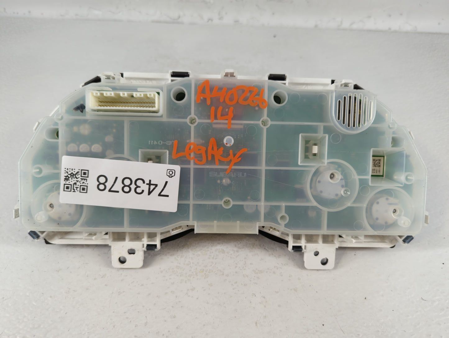 2013-2014 Subaru Legacy Instrument Cluster Speedometer Gauges P/N:85001AJ00A Fits Fits 2013 2014 OEM Used Auto Parts - Oemus