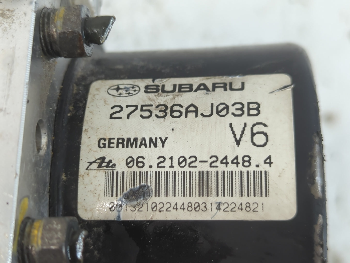 2013-2014 Subaru Legacy ABS Pump Control Module Replacement P/N:27536AJ03B Fits Fits 2013 2014 OEM Used Auto Parts - Oemused