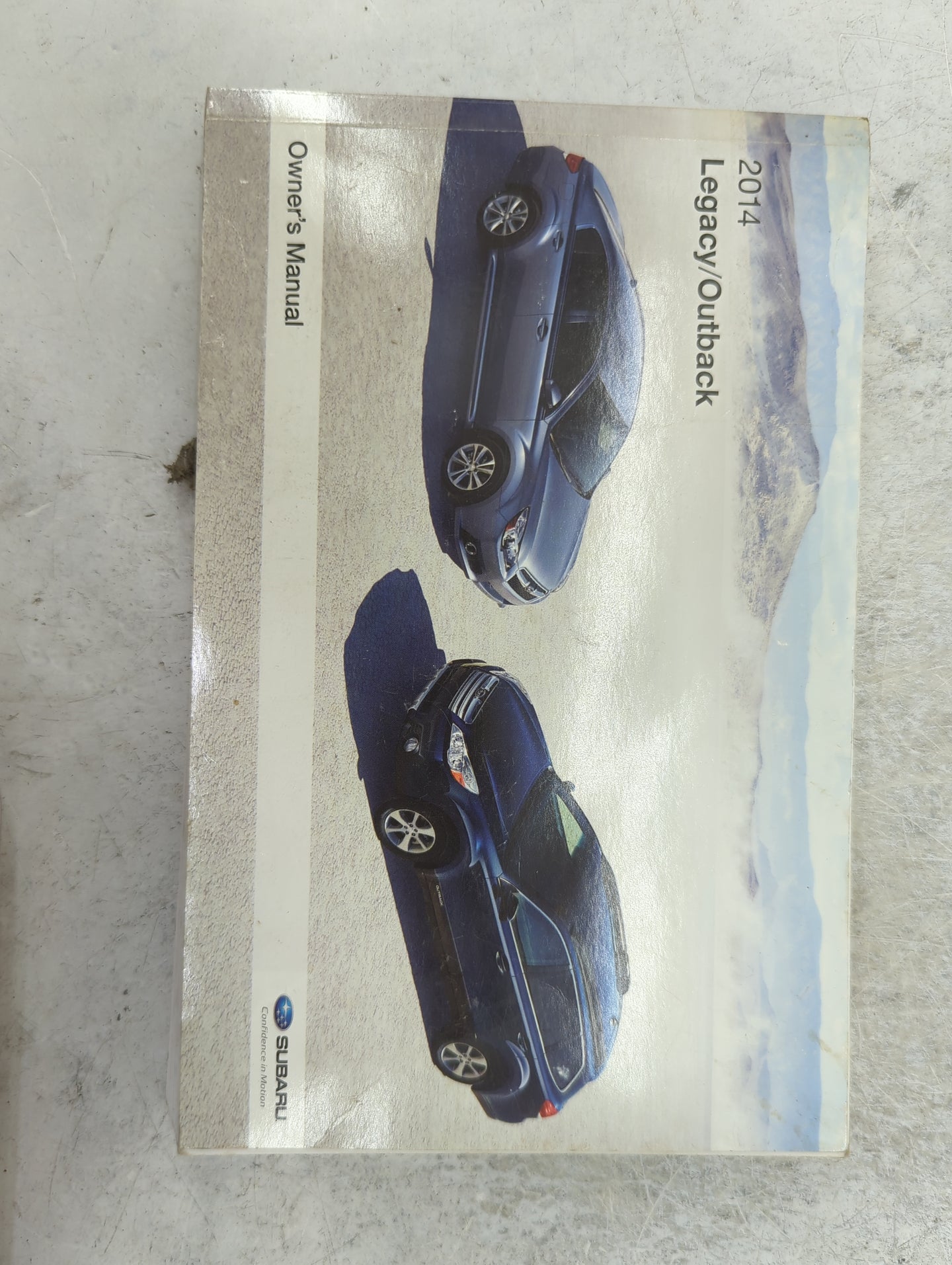 2014 Subaru Outback Owners Manual Book Guide P/N:A2500BE-A MSA5M1404A, MSA6H1402A OEM Used Auto Parts - Oemusedautoparts1.co