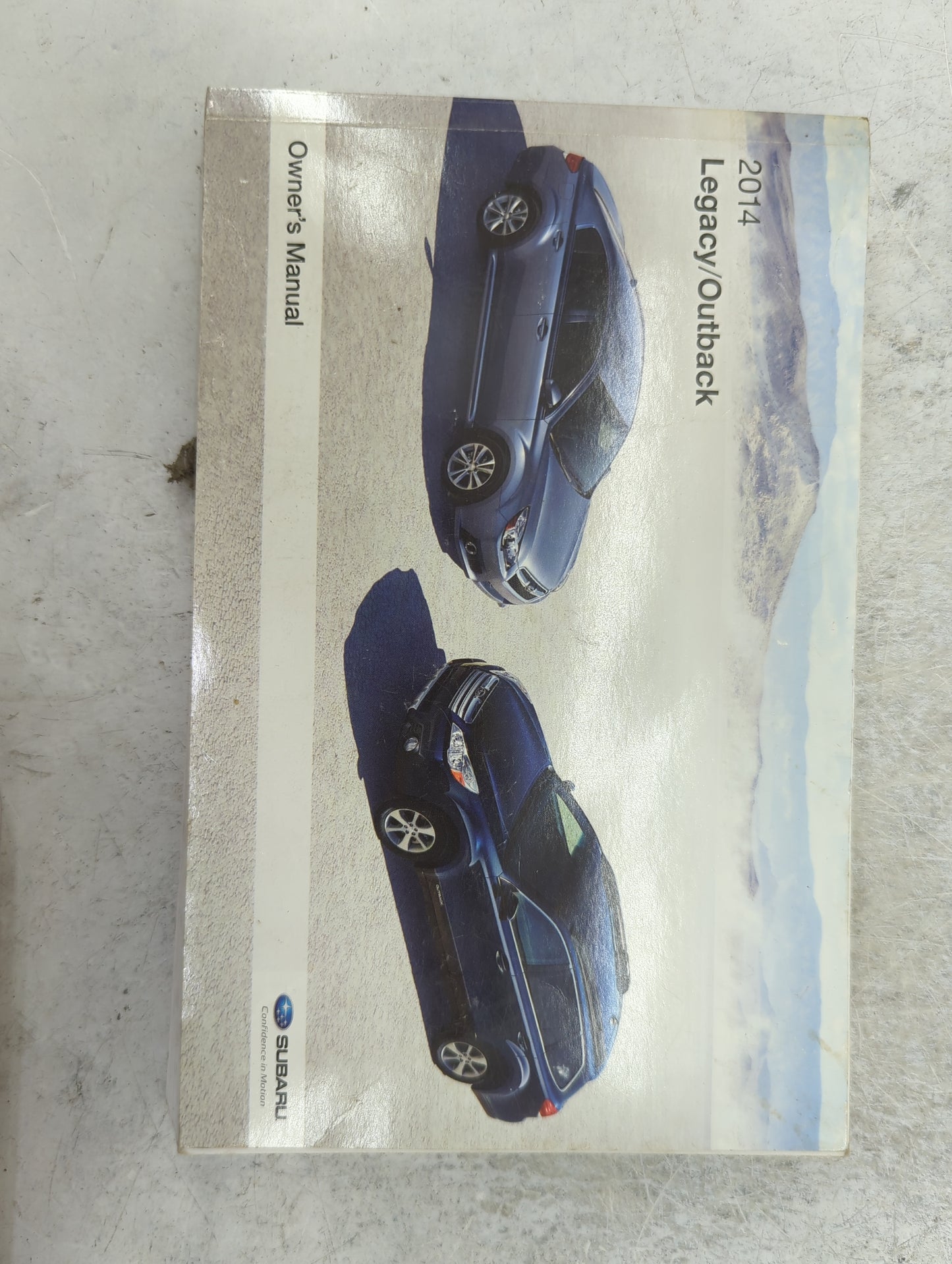 2014 Subaru Outback Owners Manual Book Guide P/N:A2500BE-A MSA5M1404A, MSA6H1402A OEM Used Auto Parts - Oemusedautoparts1.co