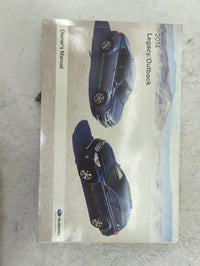2014 Subaru Outback Owners Manual Book Guide P/N:A2500BE-A MSA5M1404A, MSA6H1402A OEM Used Auto Parts - Oemusedautoparts1.co