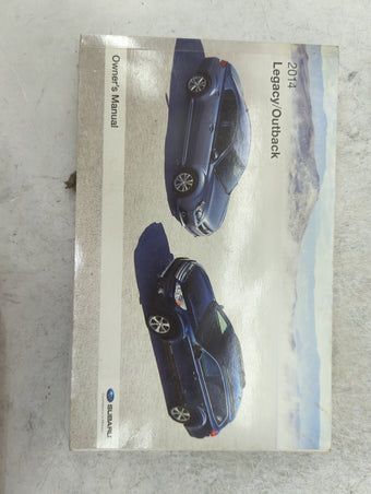 compare product 2014 Subaru Outback Owners Manual Book Guide P/N:A2500BE-A MSA5M1404A, MSA6H1402A OEM Used Auto Parts