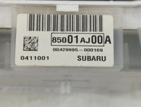 2014 Subaru Outback Instrument Cluster Speedometer Gauges P/N:85001AJ00A Fits Fits 2013 OEM Used Auto Parts - Oemusedautopar