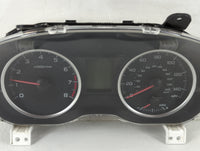 2014 Subaru Xv Instrument Cluster Speedometer Gauges P/N:85012FJ530 Fits OEM Used Auto Parts - Oemusedautoparts1.com