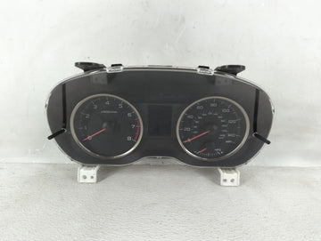 2014 Subaru Xv Instrument Cluster Speedometer Gauges P/N:85013FJ120 Fits OEM Used Auto Parts - Oemusedautoparts1.com