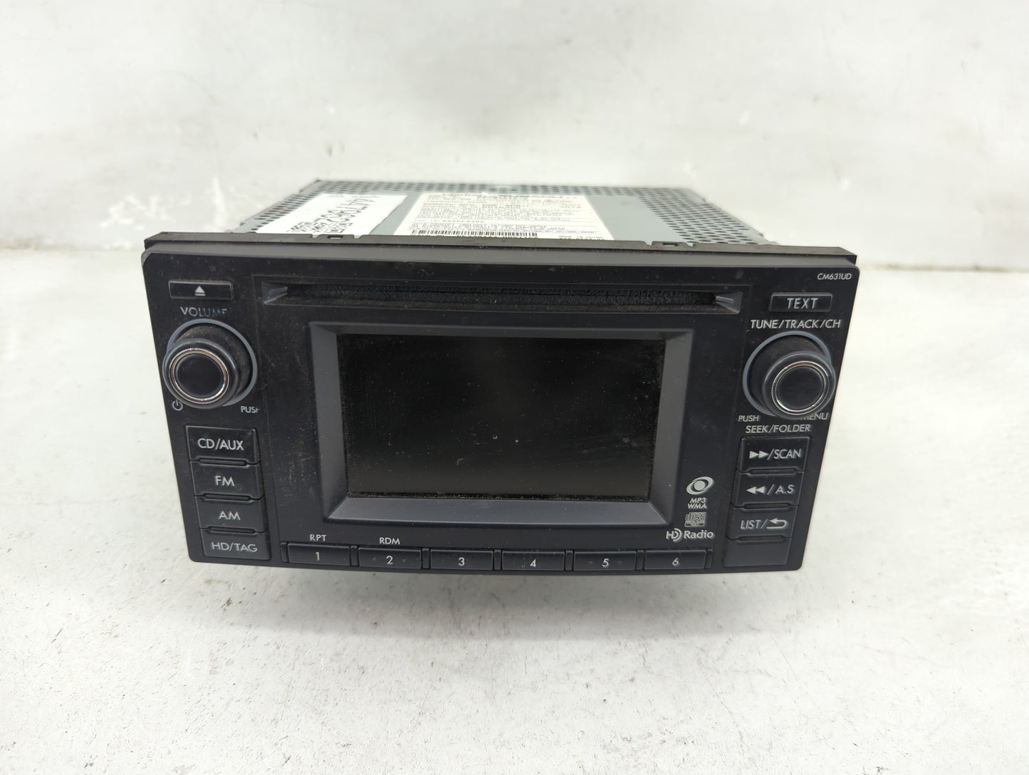 2013-2014 Subaru Xv Radio AM FM Cd Player Receiver Replacement P/N:86201FJ630 PF-3391A-A, CM631UD Fits Fits 2012 2013 2014 O