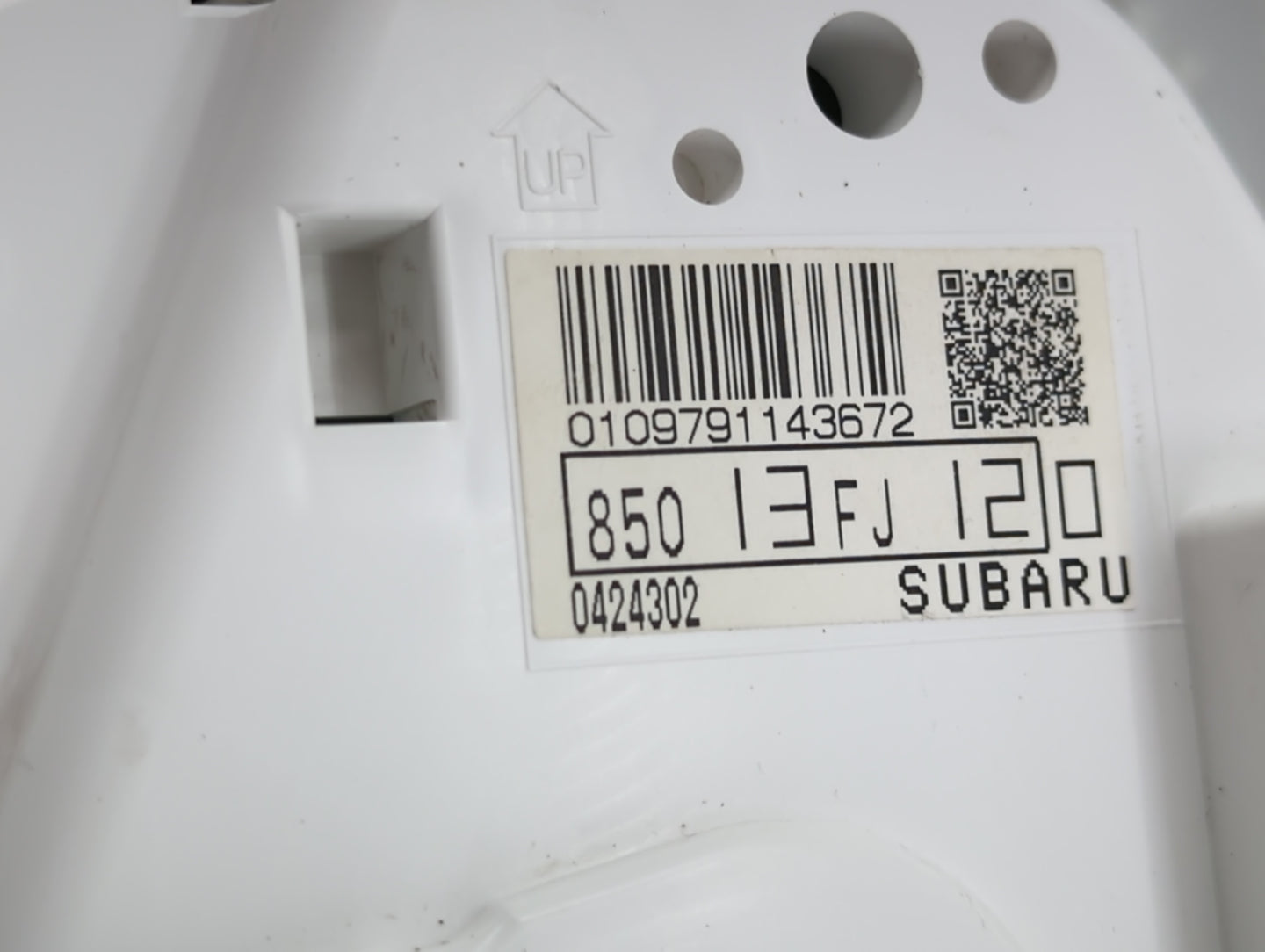 2014 Subaru Xv Instrument Cluster Speedometer Gauges P/N:85013FJ120 0424302 Miles: Fits OEM Used Auto Parts - Oemusedautopar