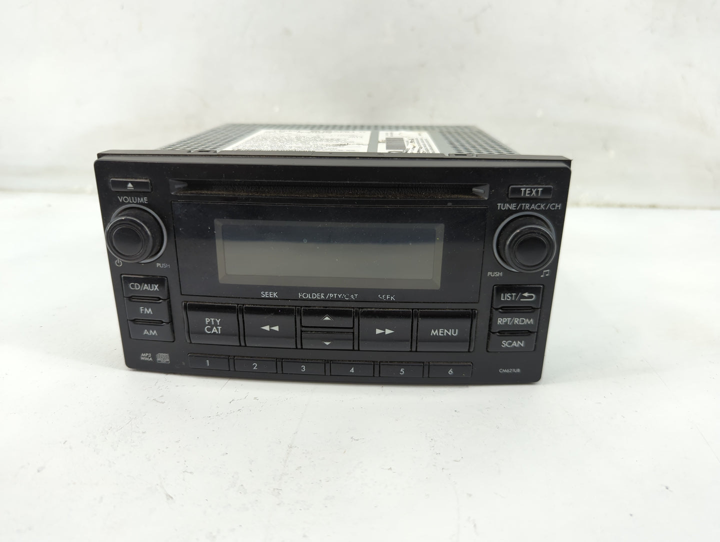 2013-2014 Subaru Xv Radio AM FM Cd Player Receiver Replacement P/N:86201FJ620 PF-3386A-A, CM621UB Fits Fits 2012 2013 2014 O