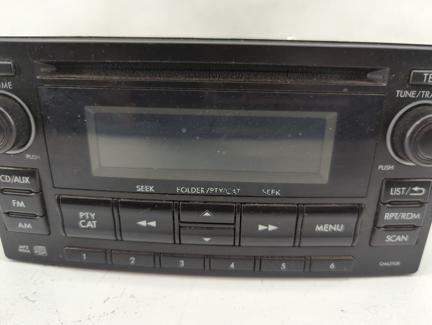 2013-2014 Subaru Xv Radio AM FM Cd Player Receiver Replacement P/N:86201FJ620 PF-3386A-A, CM621UB Fits Fits 2012 2013 2014 O