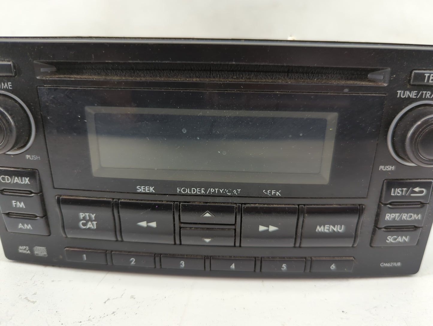 2013-2014 Subaru Xv Radio AM FM Cd Player Receiver Replacement P/N:86201FJ620 PF-3386A-A, CM621UB Fits Fits 2012 2013 2014 O