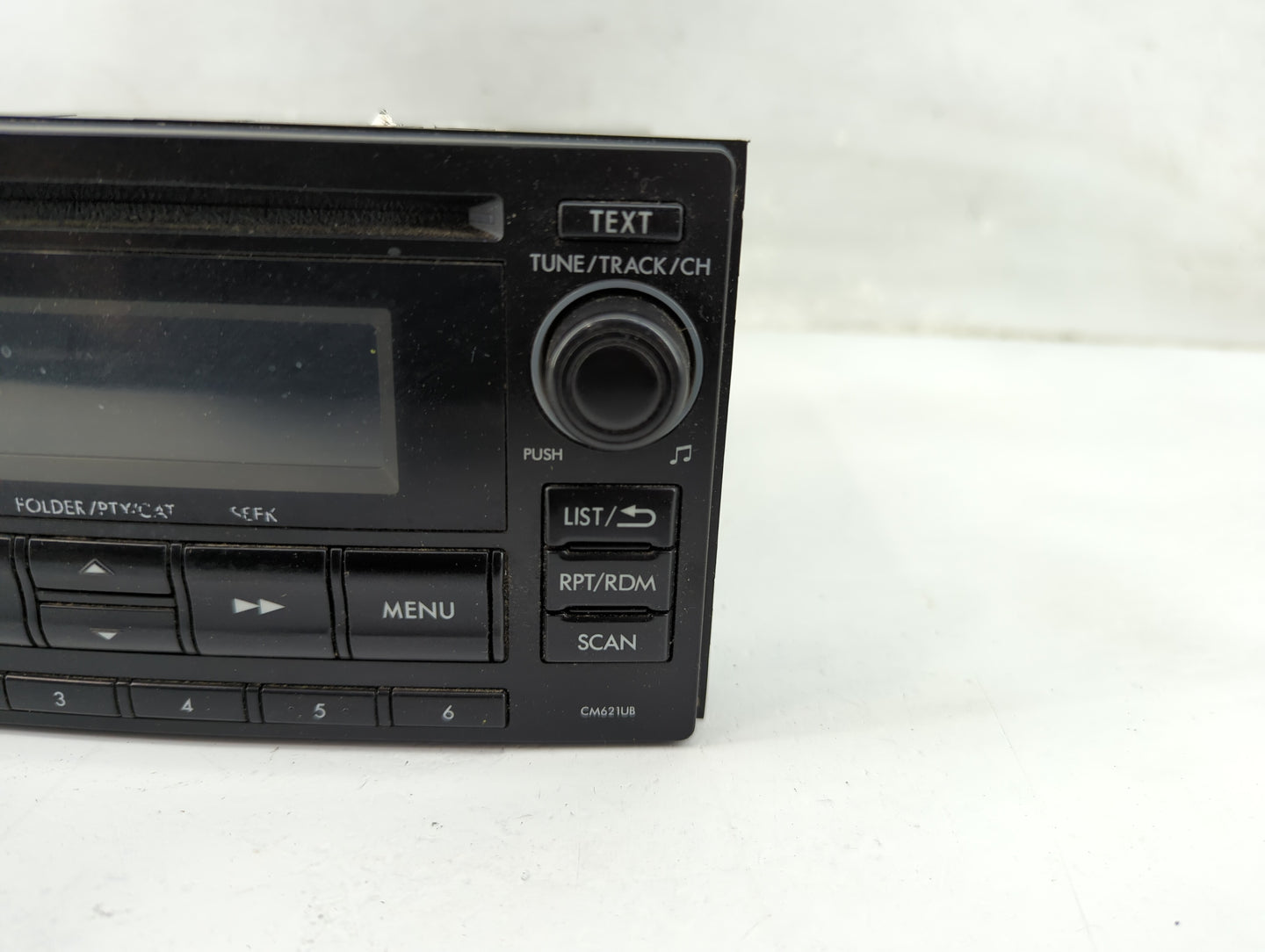 2013-2014 Subaru Xv Radio AM FM Cd Player Receiver Replacement P/N:86201FJ620 PF-3386A-A, CM621UB Fits Fits 2012 2013 2014 O
