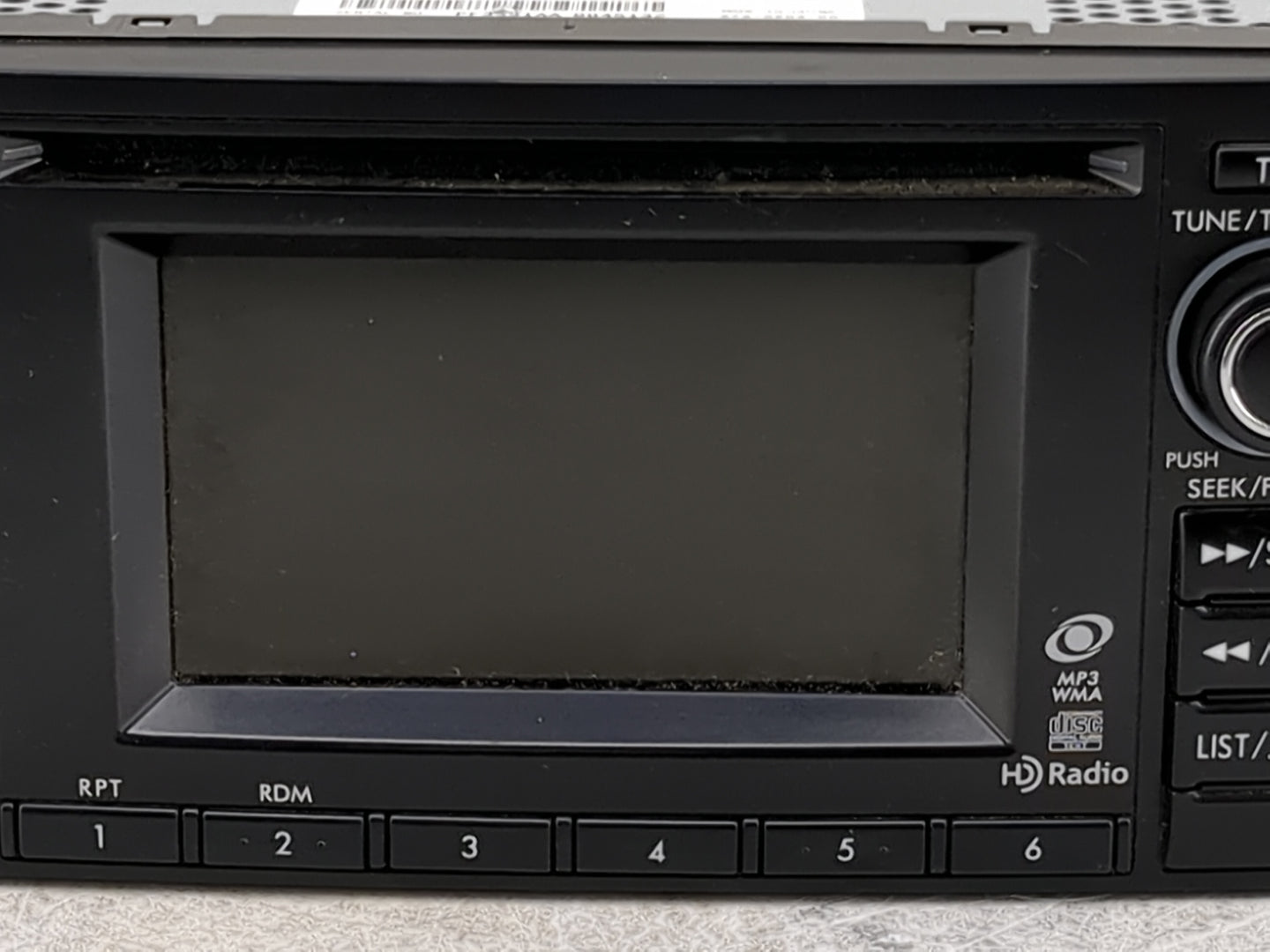 2013-2014 Subaru Xv Radio AM FM Cd Player Receiver Replacement P/N:86201FJ630 PF-3391A-A, CM631UD Fits Fits 2012 2013 2014 O