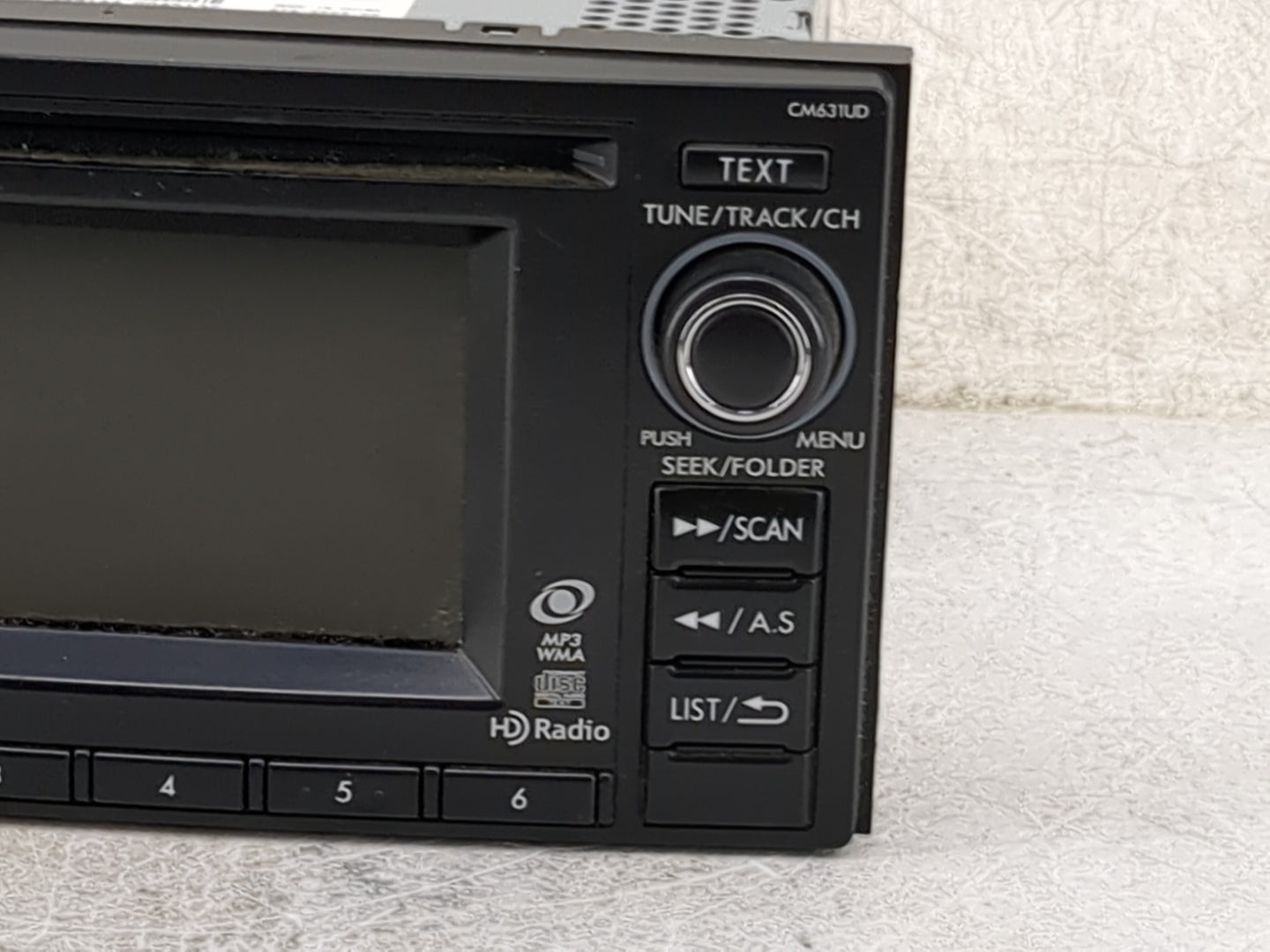 2013-2014 Subaru Xv Radio AM FM Cd Player Receiver Replacement P/N:86201FJ630 PF-3391A-A, CM631UD Fits Fits 2012 2013 2014 O
