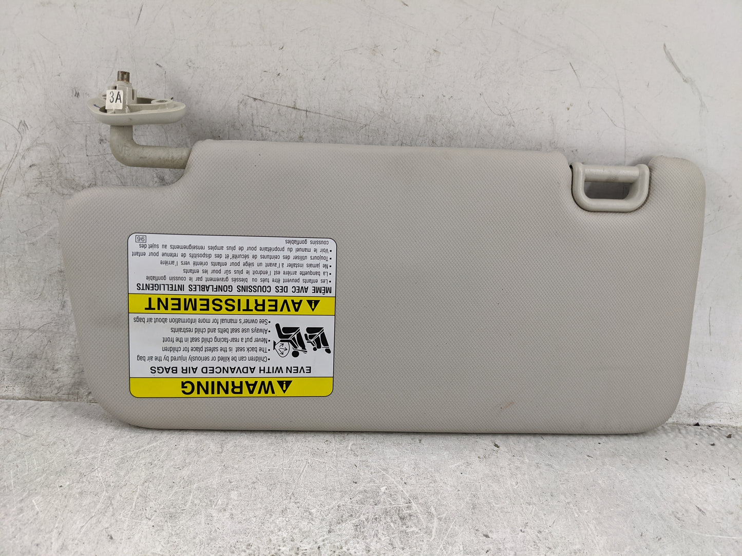 2013-2014 Subaru Xv Sun Visor Shade Replacement Passenger Right Mirror Fits Fits 2012 2013 2014 OEM Used Auto Parts - Oemuse