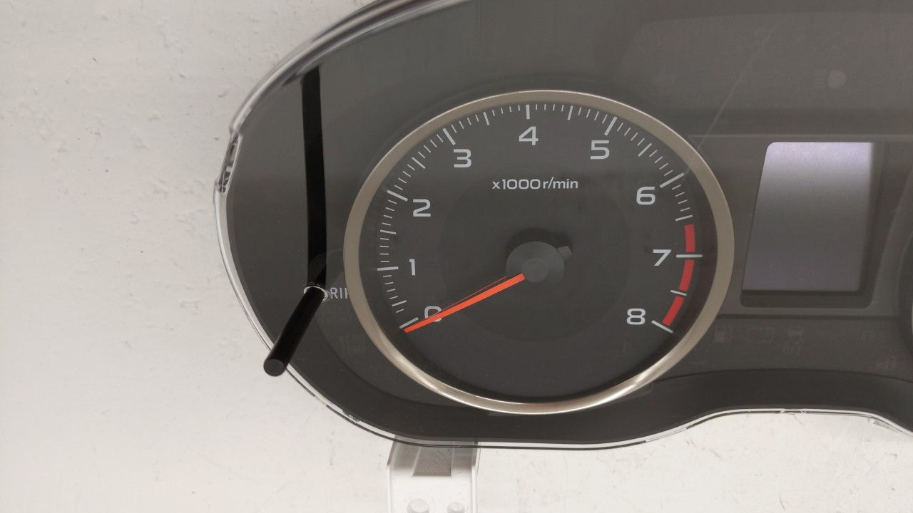 2014 Subaru Xv Instrument Cluster Speedometer Gauges P/N:85013FJ120 Fits OEM Used Auto Parts - Oemusedautoparts1.com
