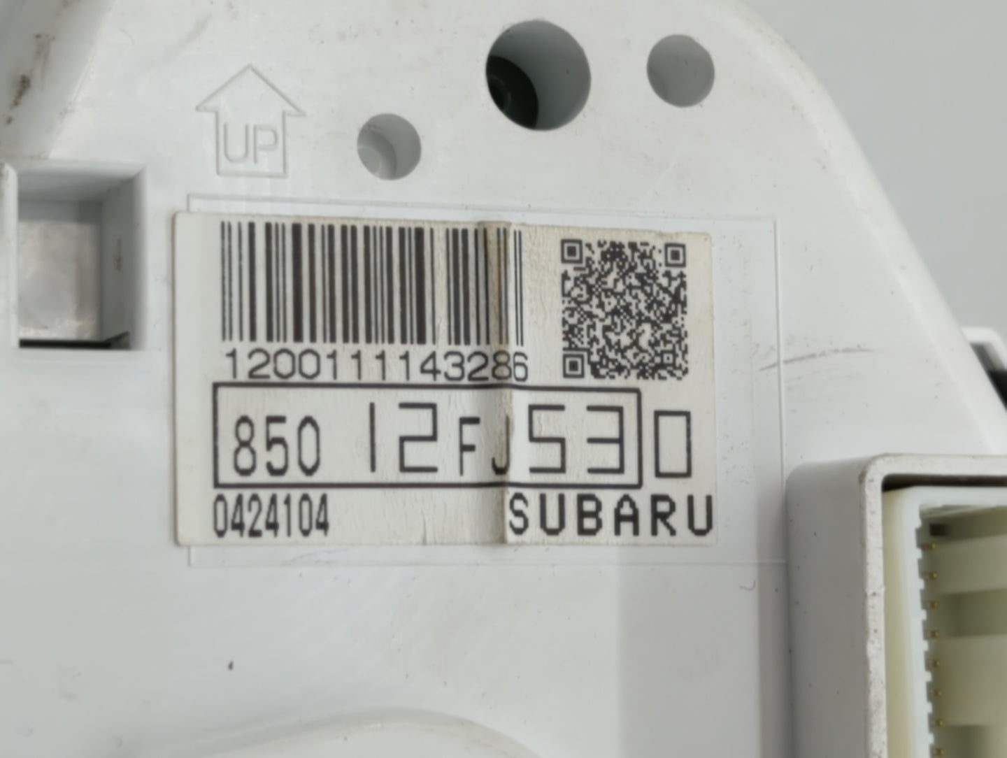 2014 Subaru Xv Instrument Cluster Speedometer Gauges P/N:85012FJ530 85013FJ120 Fits OEM Used Auto Parts - Oemusedautoparts1.