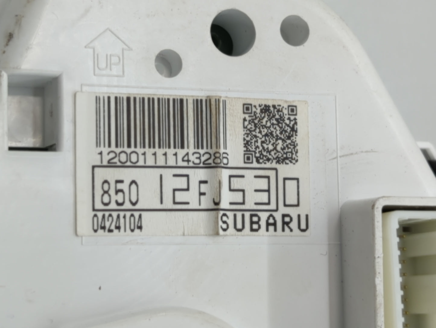 2014 Subaru Xv Instrument Cluster Speedometer Gauges P/N:85012FJ530 85013FJ120 Fits OEM Used Auto Parts - Oemusedautoparts1.