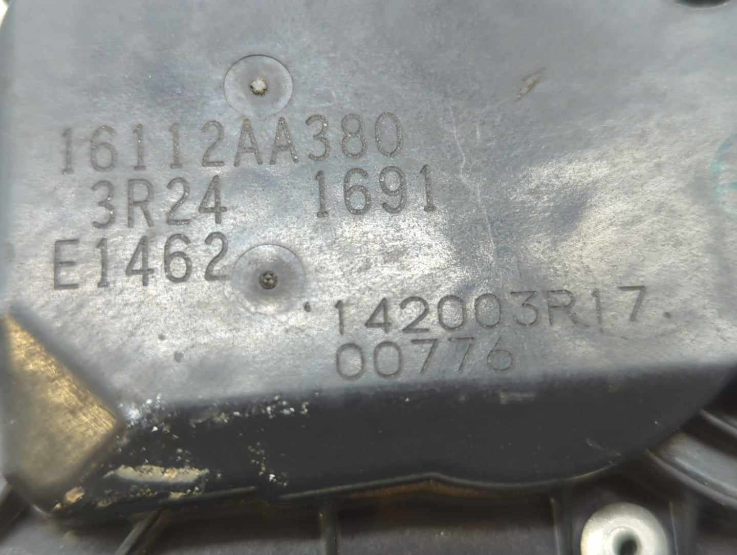 2013-2015 Subaru Xv Throttle Body P/N:16112AA380 Fits Fits 2011 2012 2013 2014 2015 2016 2017 2018 OEM Used Auto Parts - Oem