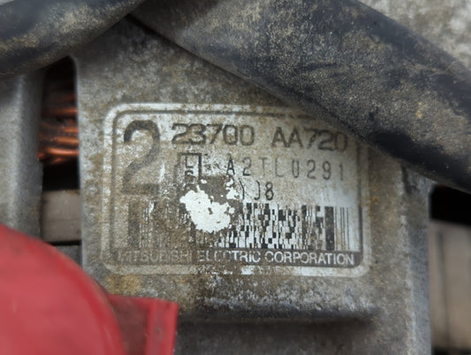 2013-2015 Subaru Xv Alternator Replacement Generator Charging Assembly Engine OEM P/N:23700 AA720 Fits Fits 2012 2013 2014 2015 OEM Used Auto Parts