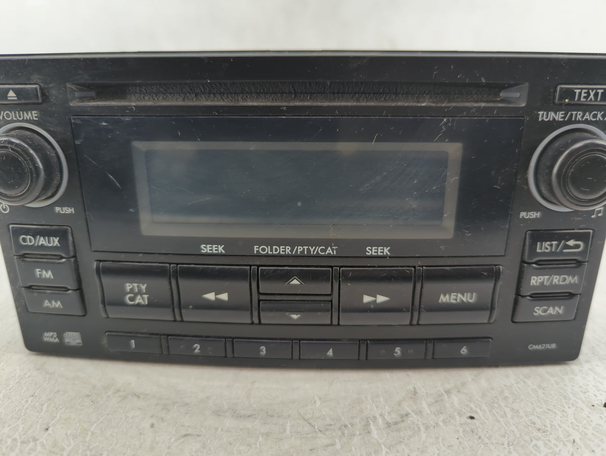 Subaru Xv Am Fm Cd Player Radio Receiver 625037 - Oemusedautoparts1.com