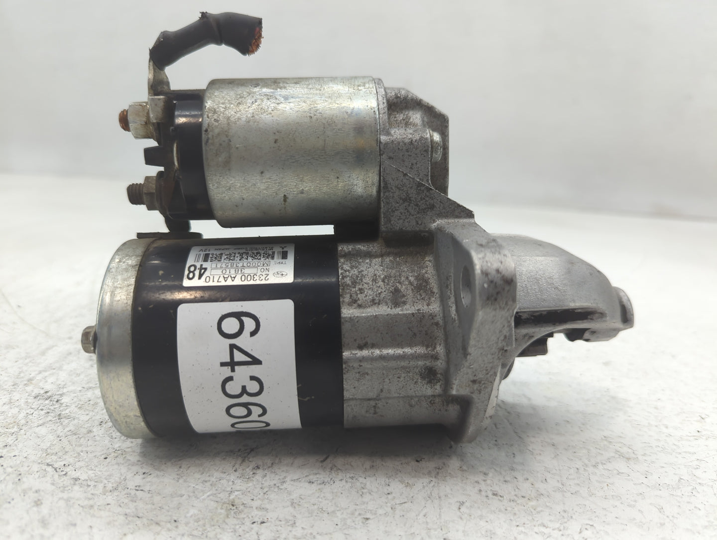 2013-2015 Subaru Xv Car Starter Motor Solenoid OEM P/N:3810 23300 AA710 Fits OEM Used Auto Parts - Oemusedautoparts1.com