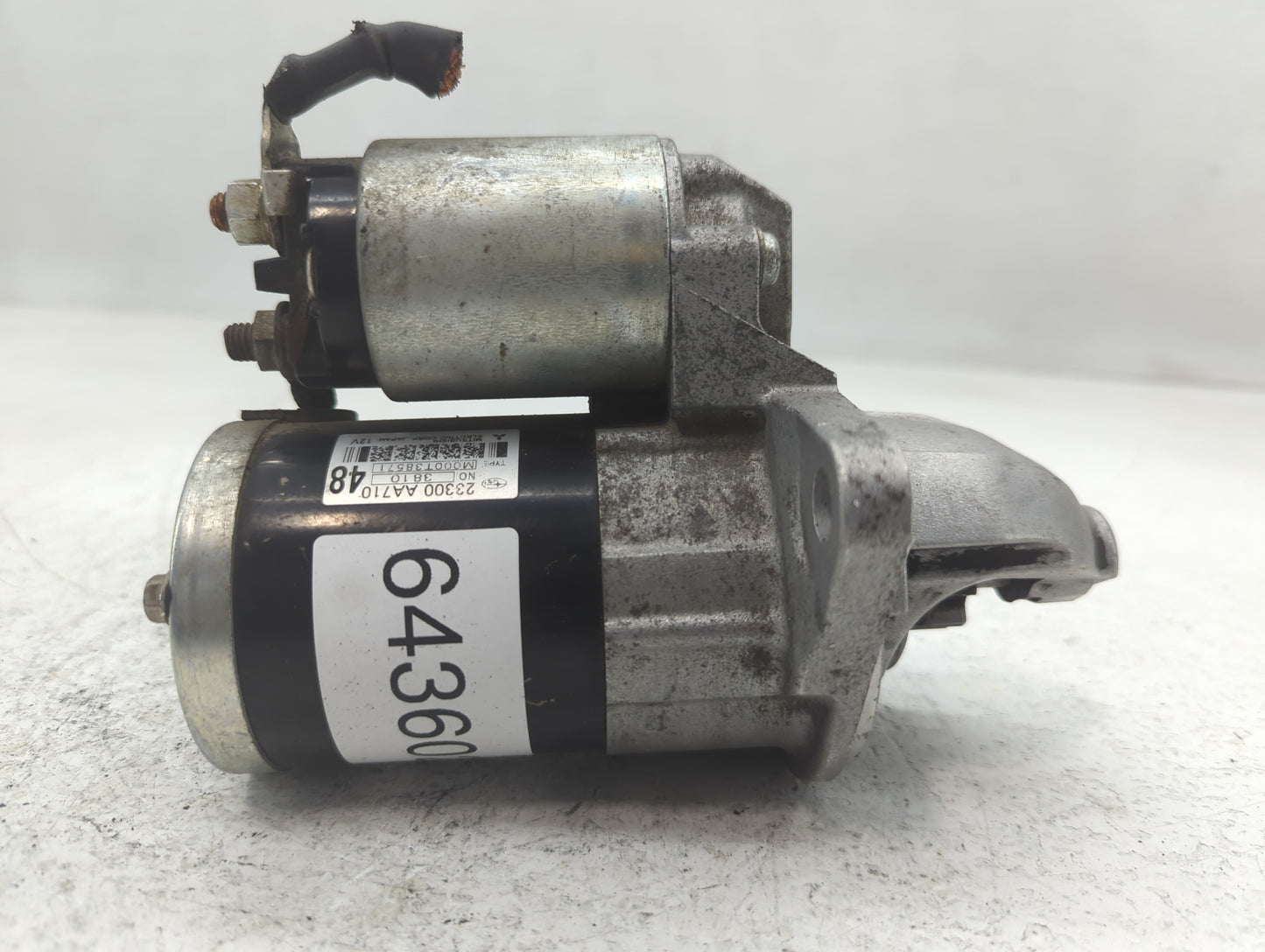 2013-2015 Subaru Xv Car Starter Motor Solenoid OEM P/N:3810 23300 AA710 Fits OEM Used Auto Parts - Oemusedautoparts1.com