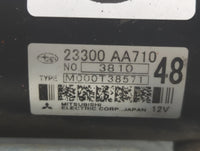 2013-2015 Subaru Xv Car Starter Motor Solenoid OEM P/N:3810 23300 AA710 Fits OEM Used Auto Parts - Oemusedautoparts1.com