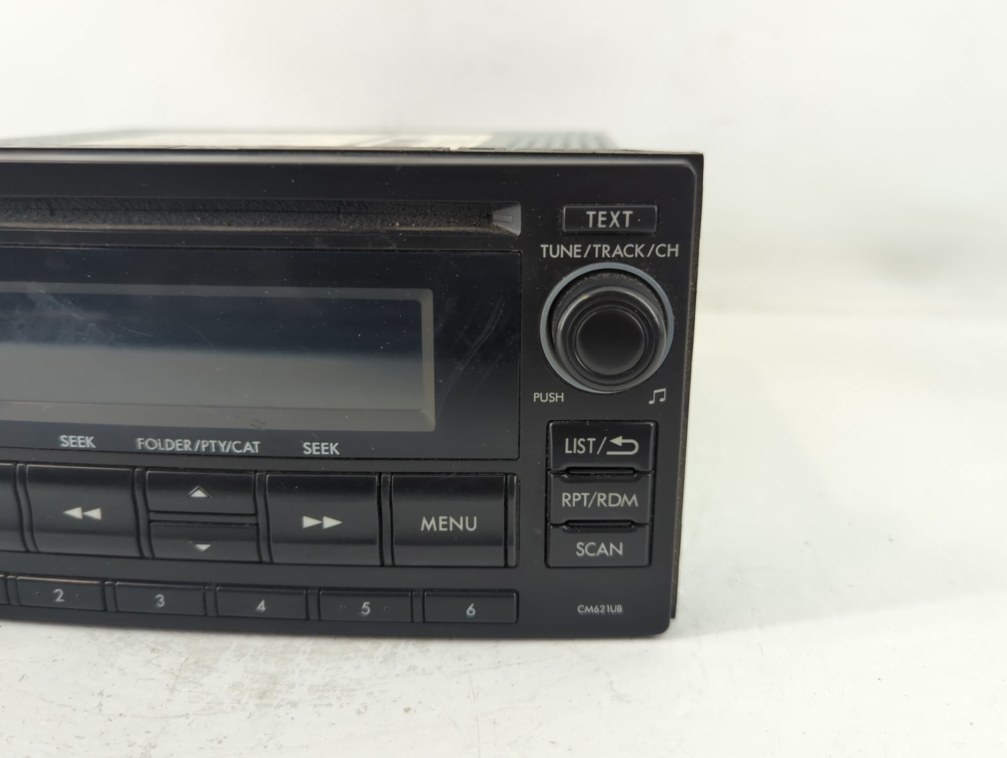2013-2014 Subaru Xv Radio AM FM Cd Player Receiver Replacement P/N:86201FJ620 Fits Fits 2012 2013 2014 OEM Used Auto Parts -
