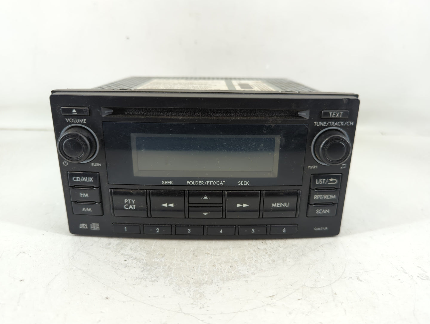 2013-2014 Subaru Xv Radio AM FM Cd Player Receiver Replacement P/N:86201FJ620 Fits Fits 2012 2013 2014 OEM Used Auto Parts -