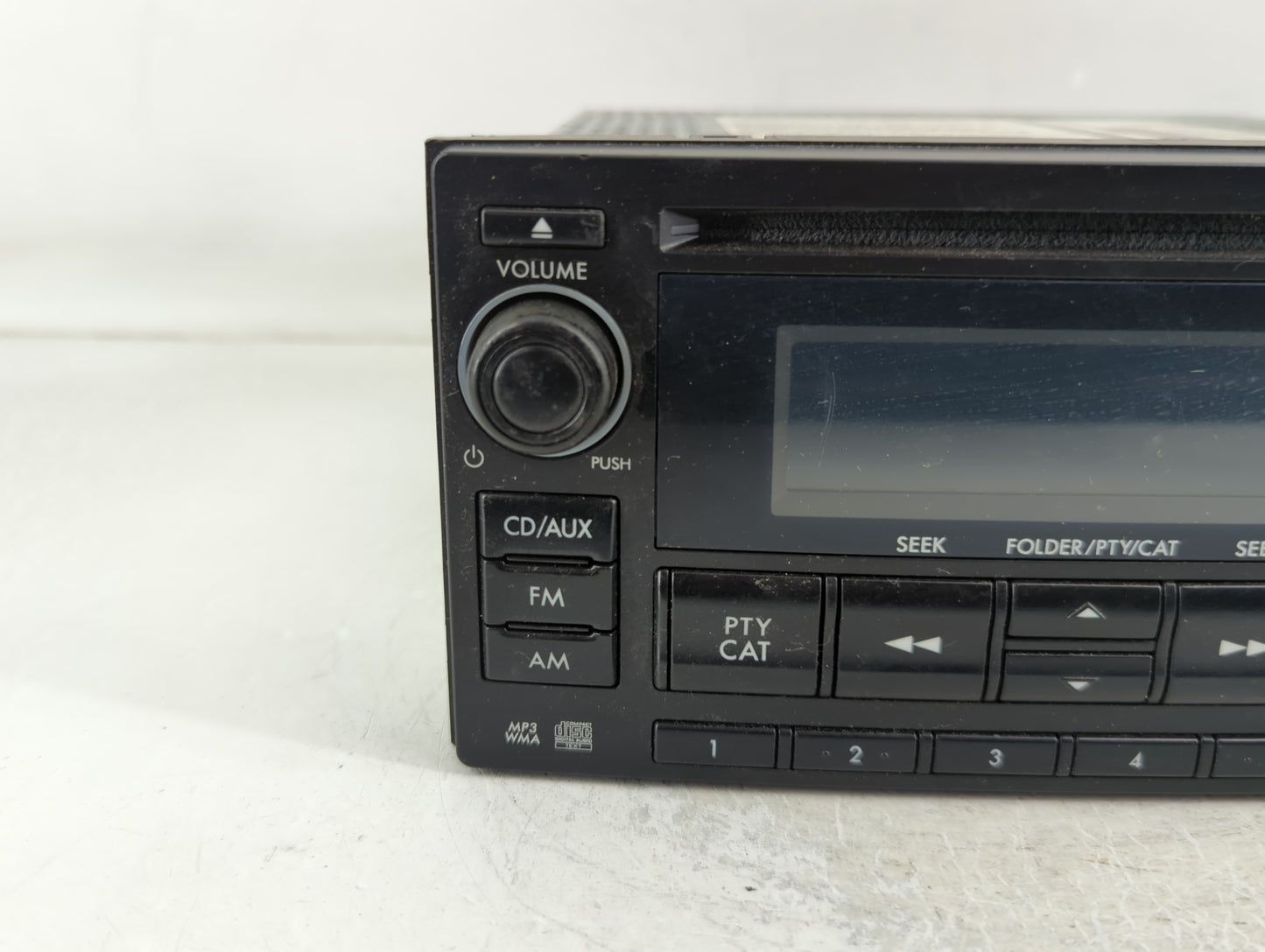 2013-2014 Subaru Xv Radio AM FM Cd Player Receiver Replacement P/N:86201FJ620 Fits Fits 2012 2013 2014 OEM Used Auto Parts -