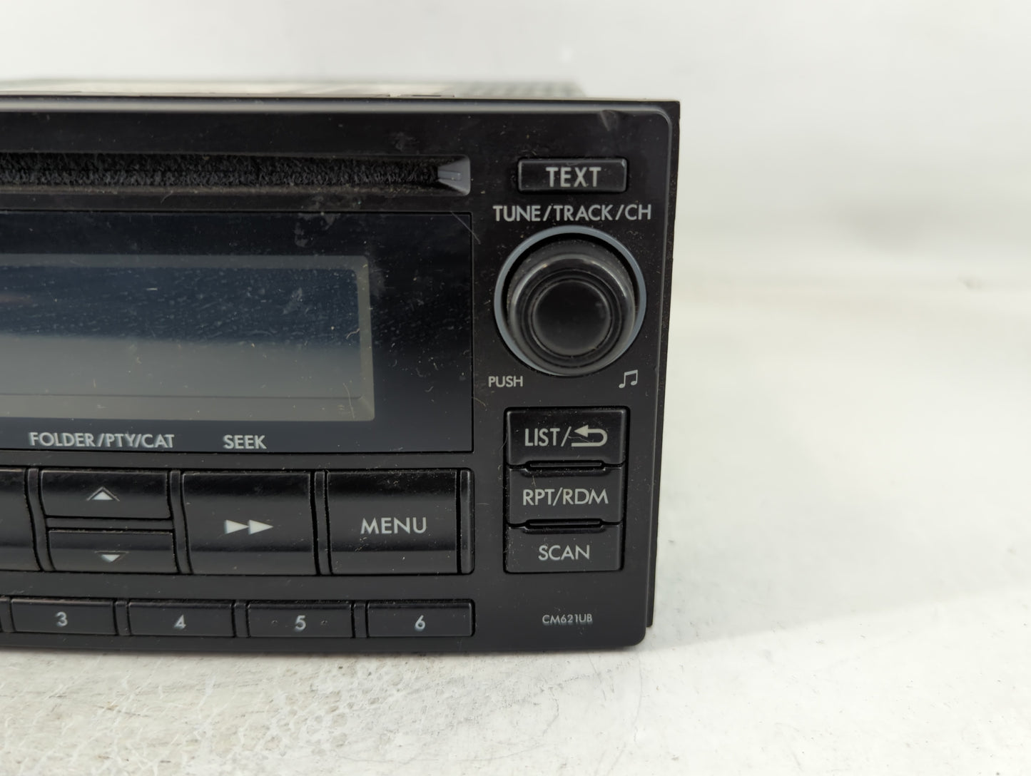 2013-2014 Subaru Xv Radio AM FM Cd Player Receiver Replacement P/N:86201FJ620 Fits Fits 2012 2013 2014 OEM Used Auto Parts -