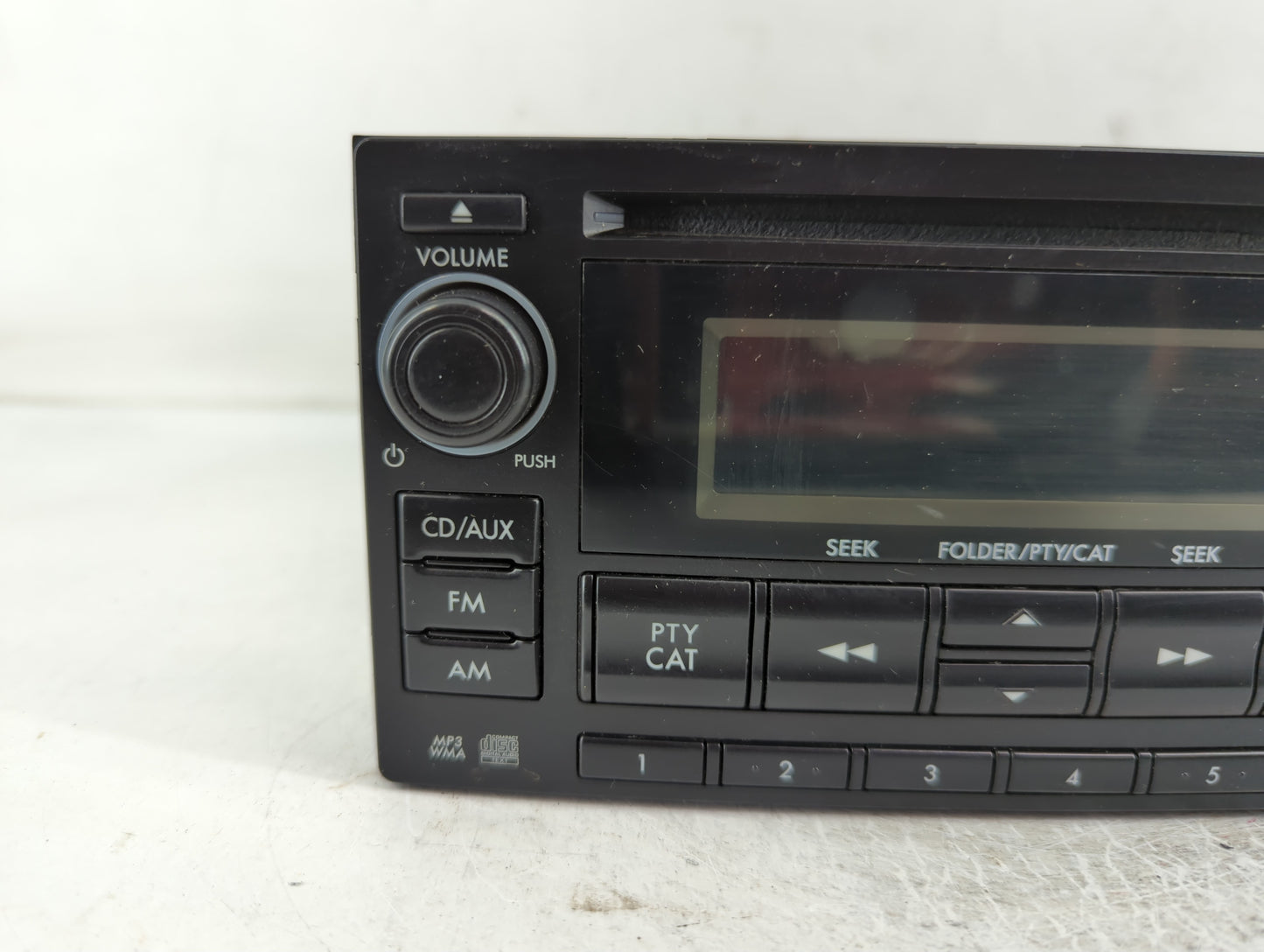 2013-2014 Subaru Xv Radio AM FM Cd Player Receiver Replacement P/N:86201FJ620 Fits Fits 2012 2013 2014 OEM Used Auto Parts -