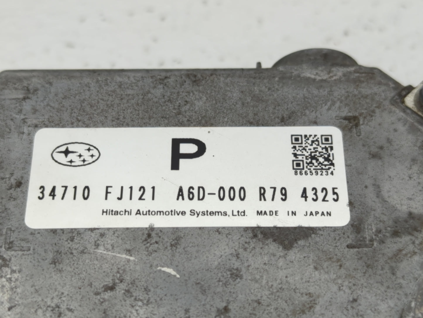2014 Subaru Xv Crosstrek Chassis Control Module Ccm Bcm Body Control - Oemusedautoparts1.com