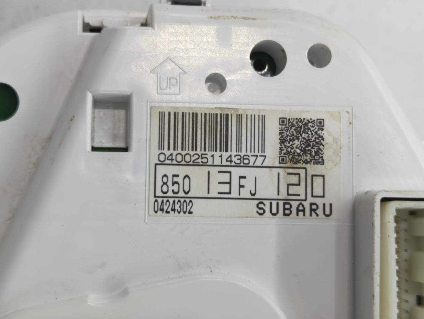 2014 Subaru Xv Crosstrek Instrument Cluster Speedometer Gauges P/N:85013FJ120 Fits OEM Used Auto Parts - Oemusedautoparts1.c
