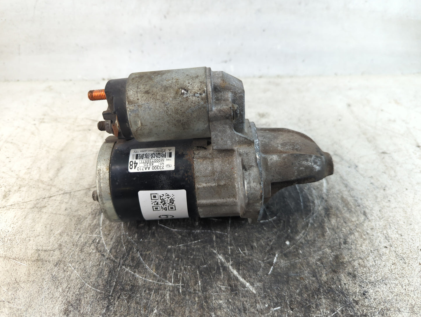 2013-2015 Subaru Xv Crosstrek Car Starter Motor Solenoid OEM P/N:23300 AA710 Fits OEM Used Auto Parts - Oemusedautoparts1.co