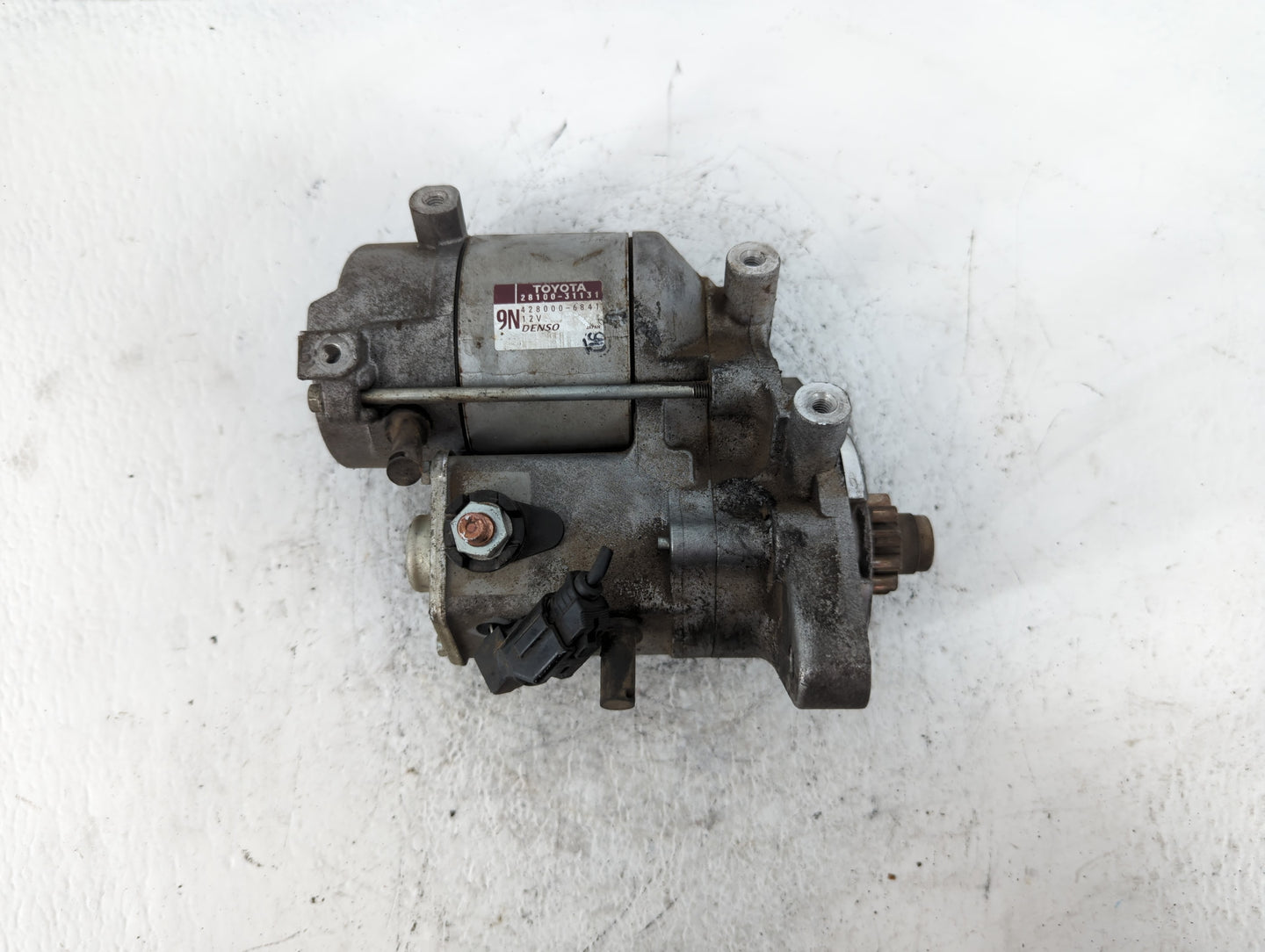 2010-2022 Toyota 4runner Car Starter Motor Solenoid OEM P/N:428000-6841 28100-31131 Fits OEM Used Auto Parts - Oemusedautopa
