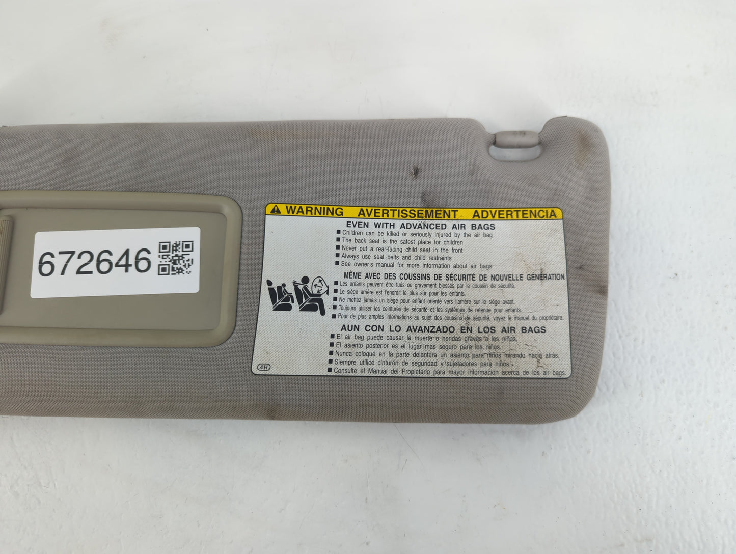 2014-2022 Toyota 4runner Sun Visor Shade Replacement Driver Left Mirror Fits Fits 2014 2015 2016 2017 2018 2019 2020 2021 20