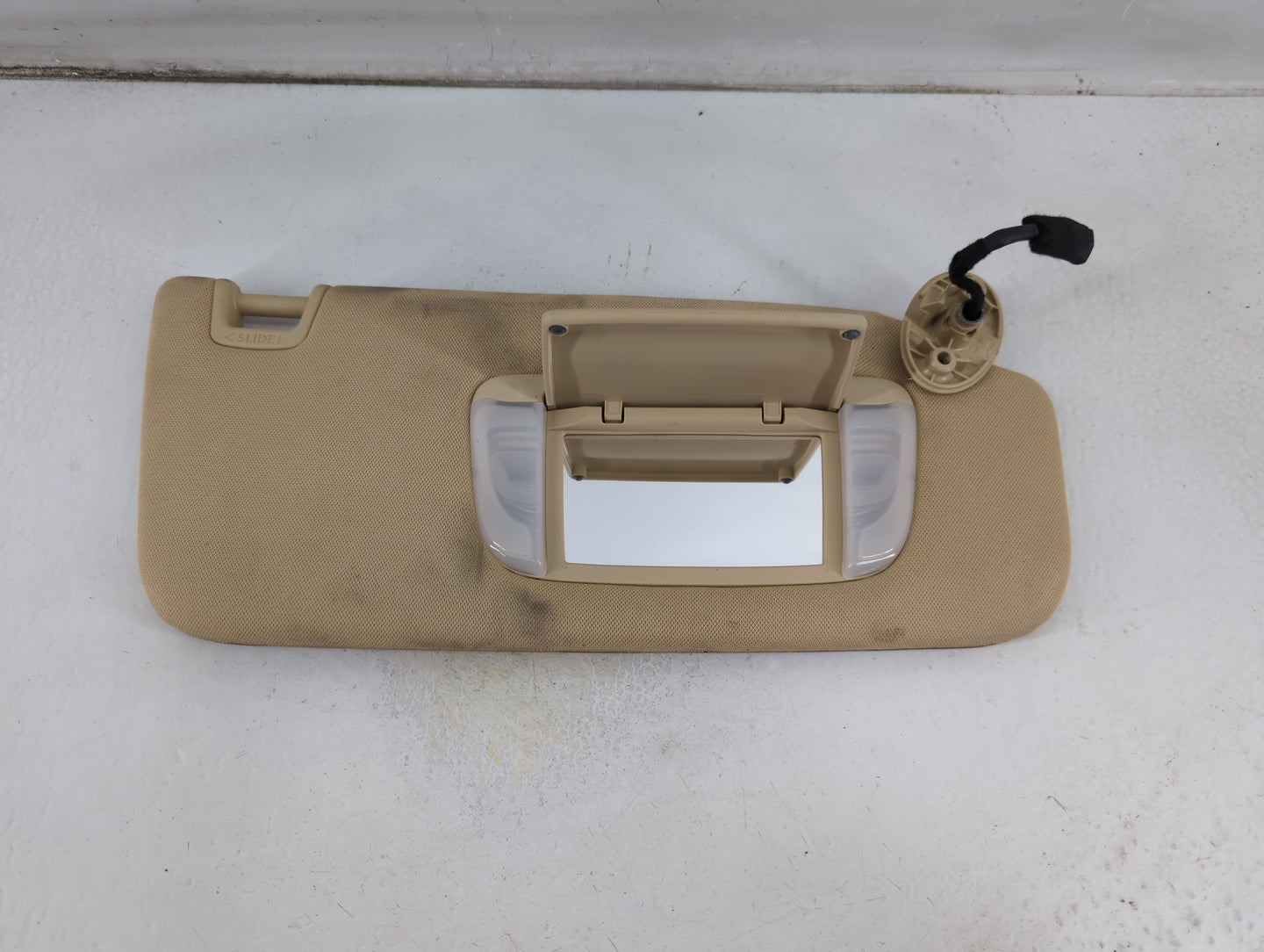 2013-2016 Toyota Avalon Sun Visor Shade Replacement Passenger Right Mirror Fits Fits 2013 2014 2015 2016 OEM Used Auto Parts
