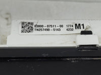 2013-2015 Toyota Avalon Instrument Cluster Speedometer Gauges P/N:83800-07511-00 Fits Fits 2013 2014 2015 OEM Used Auto Part