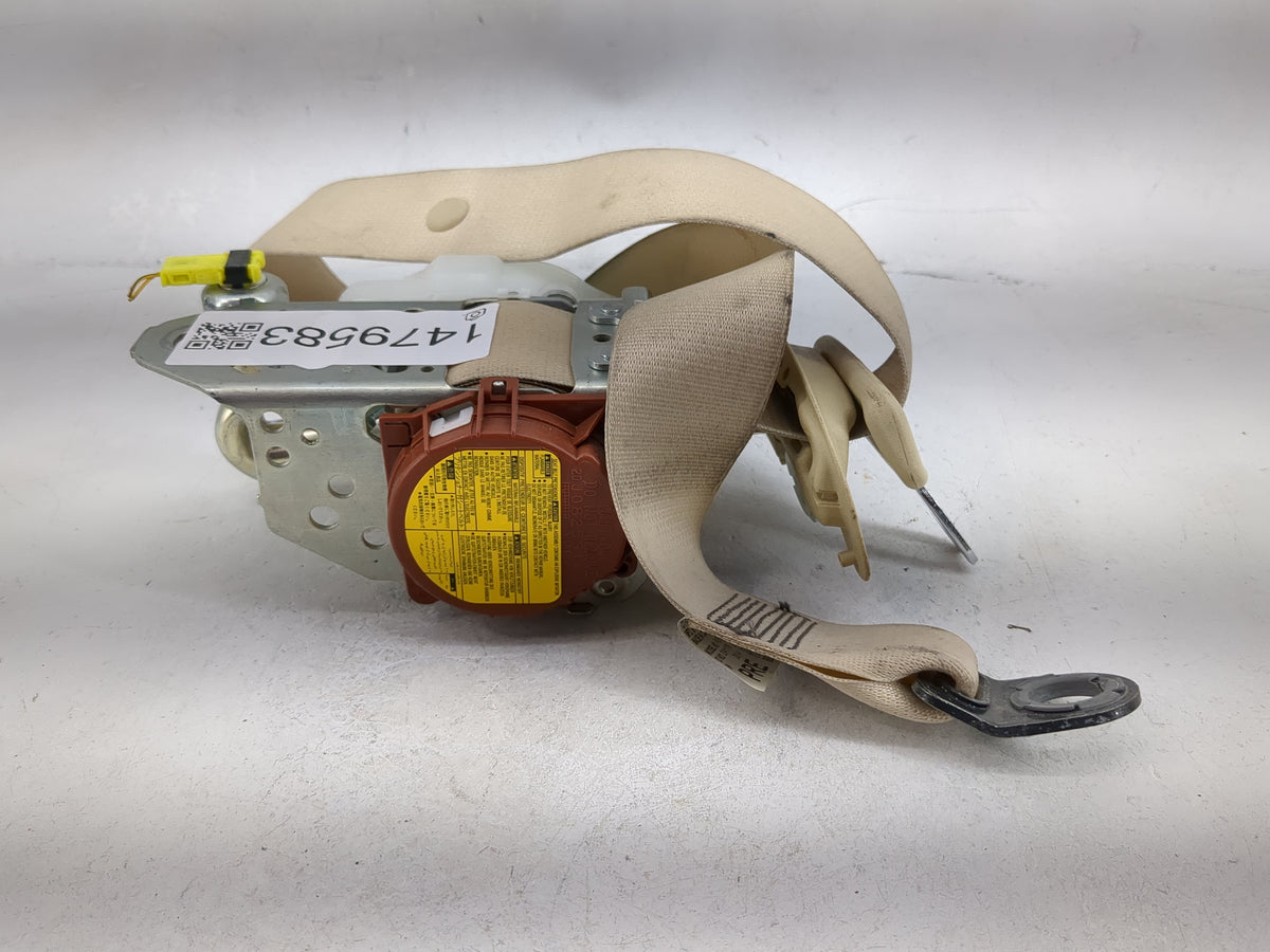 2013-2015 Toyota Avalon Driver Left Seat Belt Front Retractor Tan - Oemusedautoparts1.com