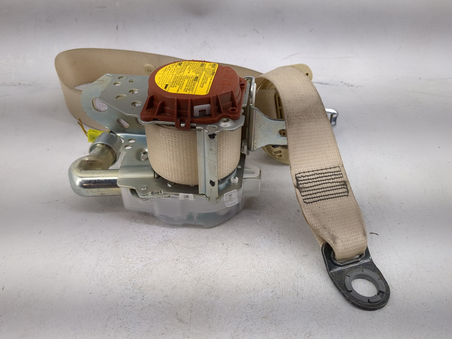 2013-2015 Toyota Avalon Driver Left Seat Belt Front Retractor Tan - Oemusedautoparts1.com