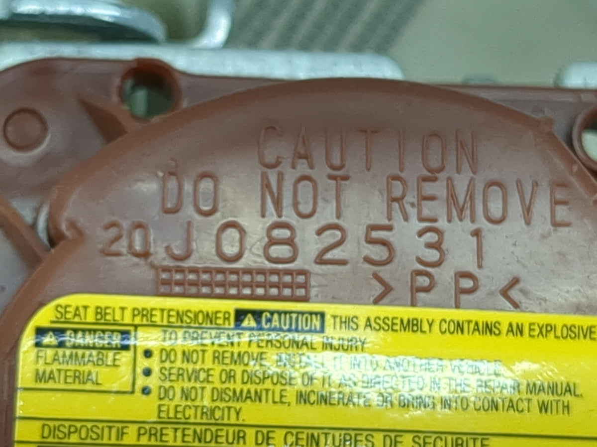 2013-2015 Toyota Avalon Driver Left Seat Belt Front Retractor Tan - Oemusedautoparts1.com