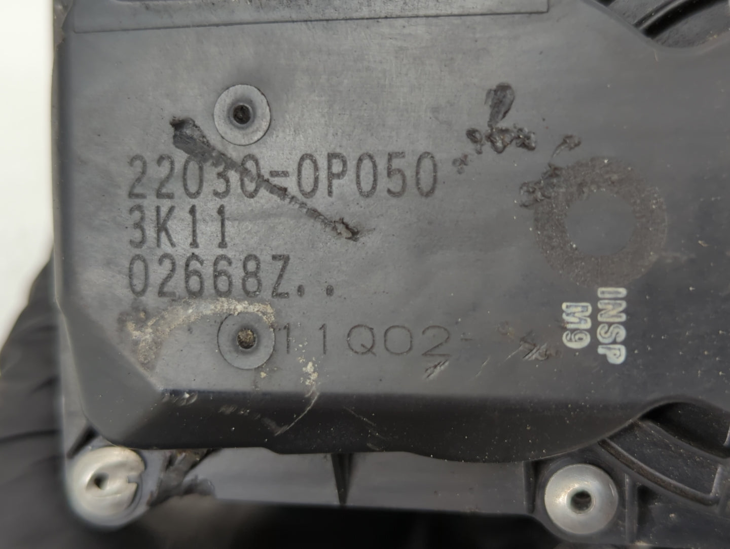 2005-2018 Toyota Avalon Throttle Body P/N:22030-0P050 22030-31030 Fits OEM Used Auto Parts - Oemusedautoparts1.com