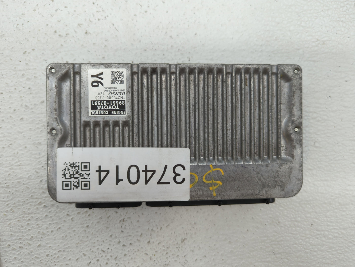 2013-2014 Toyota Avalon PCM Engine Control Computer ECU ECM PCU OEM P/N:89661-07590 89661-07591 Fits Fits 2013 2014 OEM Used