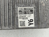 2013-2014 Toyota Avalon PCM Engine Control Computer ECU ECM PCU OEM P/N:89661-07591 89661-07590 Fits Fits 2013 2014 OEM Used