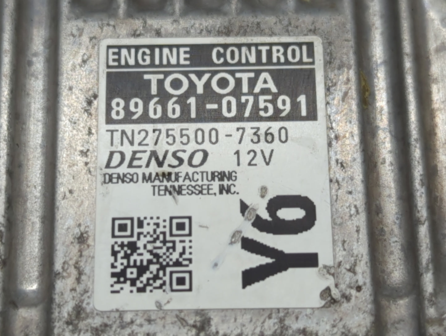 2013-2014 Toyota Avalon PCM Engine Control Computer ECU ECM PCU OEM P/N:TN275500-7360 89661-07591 Fits Fits 2013 2014 OEM Us