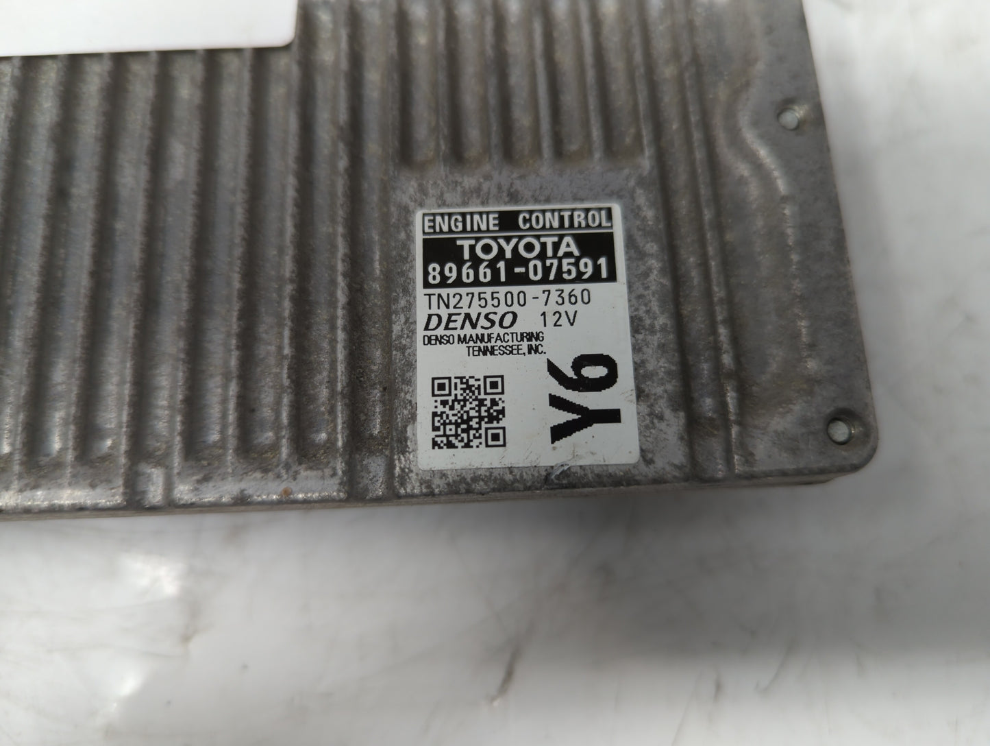 2014 Toyota Avalon PCM Engine Control Computer ECU ECM PCU OEM P/N:89661-07590 89661-07591 Fits Fits 2013 OEM Used Auto Part